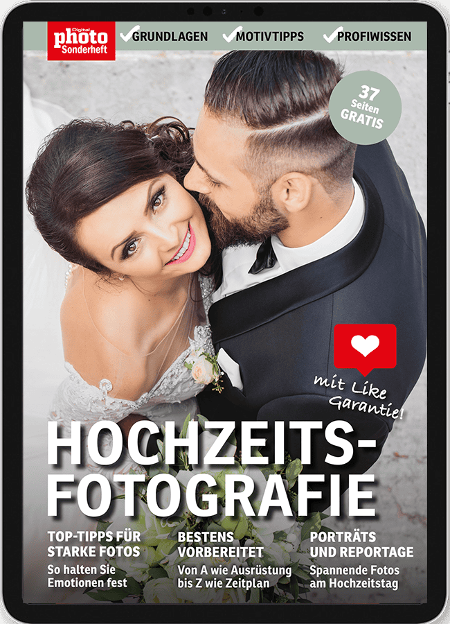 DigitalPHOTO E-Book Hochzeitsfotografie: Jetzt gratis sichern